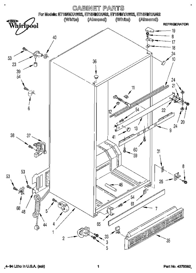 Diagram for ET18NMYAW02