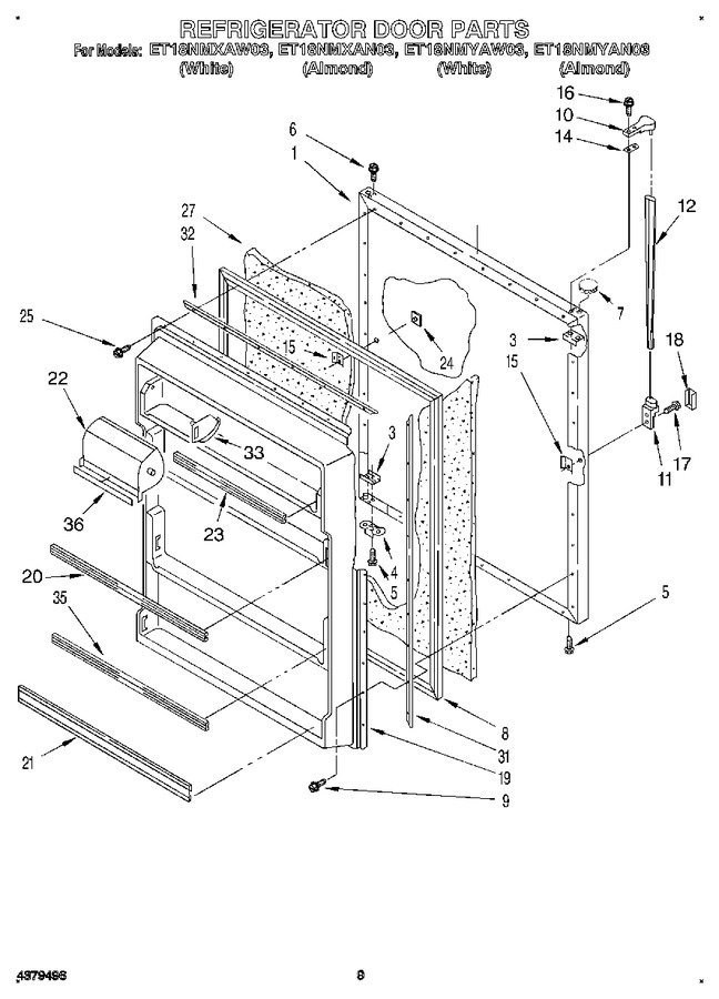 Diagram for ET18NMYAW03
