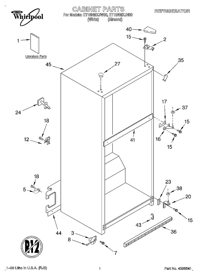 Diagram for ET18NMXJW00