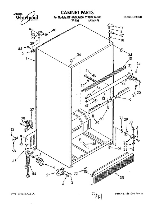 Diagram for ET18PKXAW00