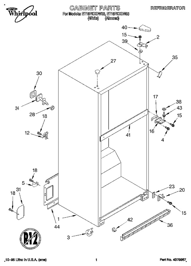 Diagram for ET18PKXDW03