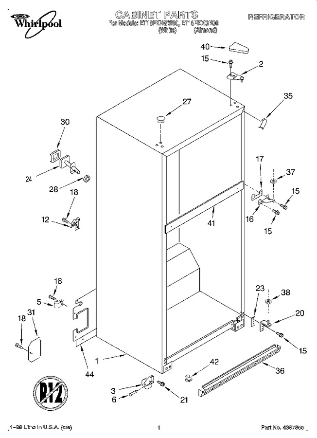 Diagram for ET18PKXGW00