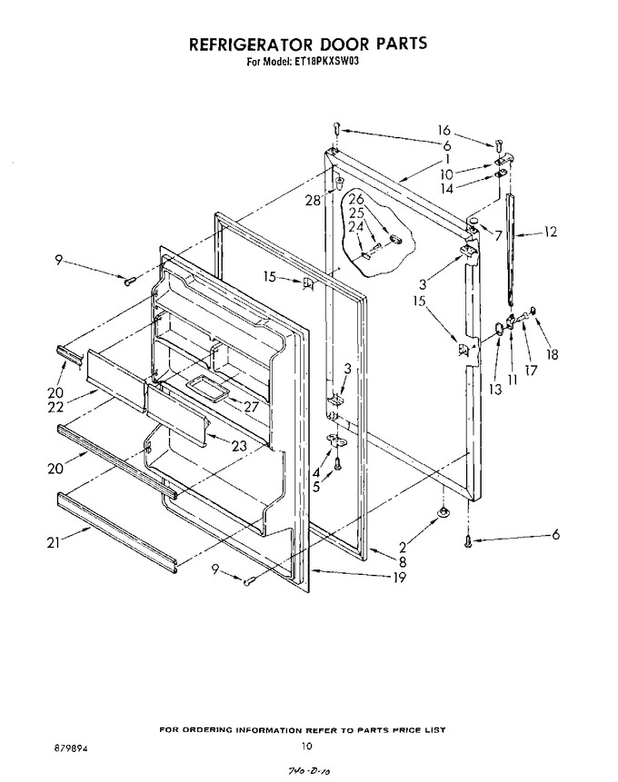 Diagram for ET18PKXSW03