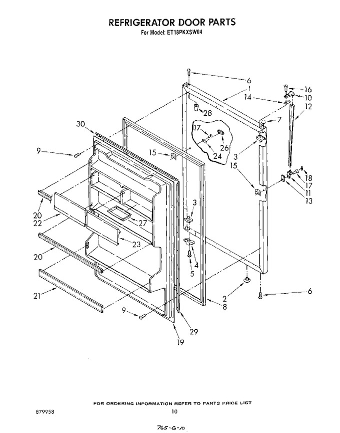 Diagram for ET18PKXSW04