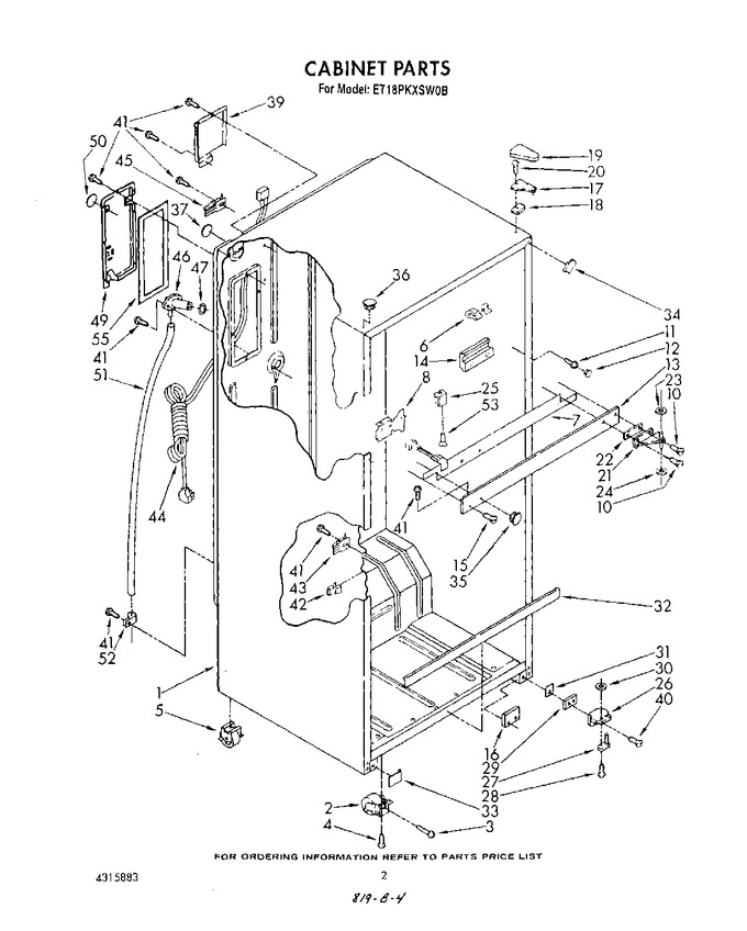 Diagram for ET18PKXSW0B