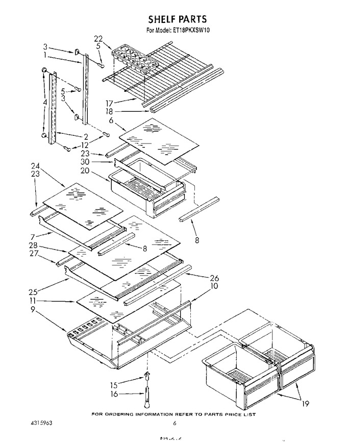 Diagram for ET18PKXSW10
