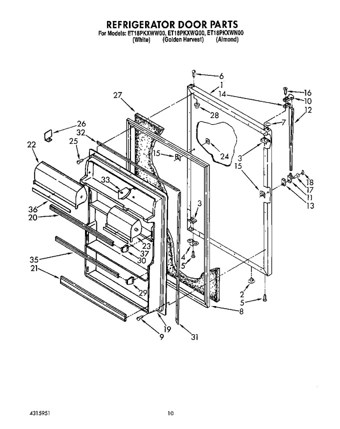 Diagram for ET18PKXWW00