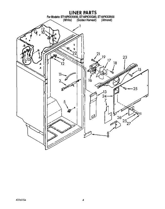 Diagram for ET18PKXXW00