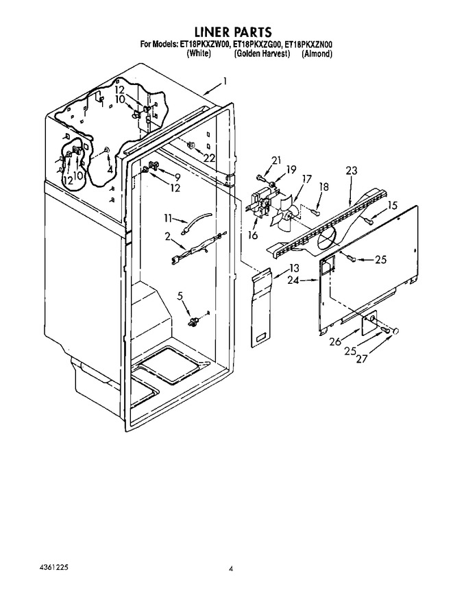 Diagram for ET18PKXZW00
