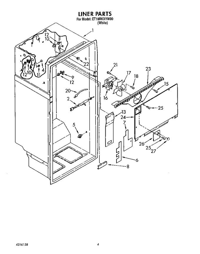 Diagram for RT18RKXYW00
