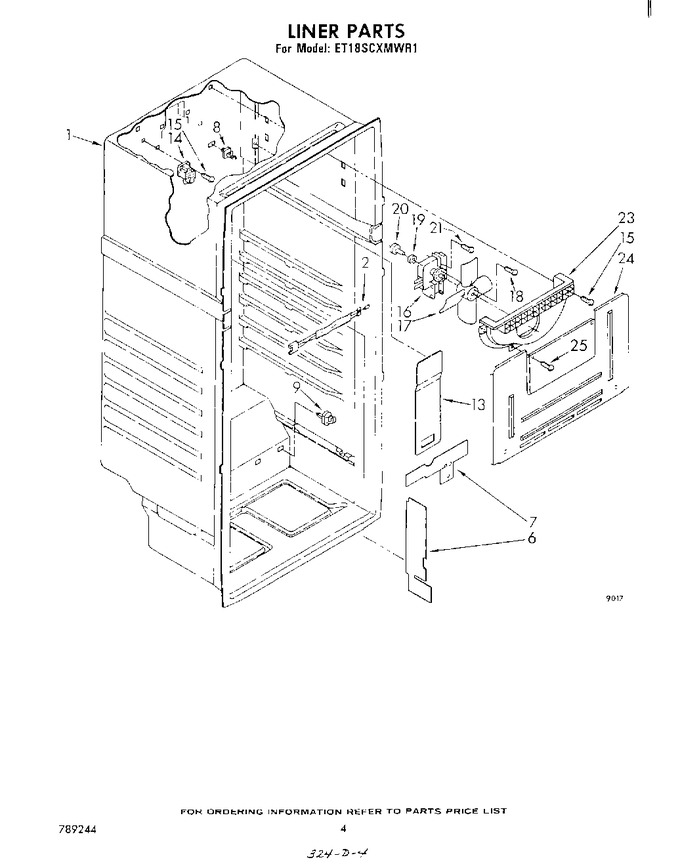 Diagram for ET18SCXMWR1
