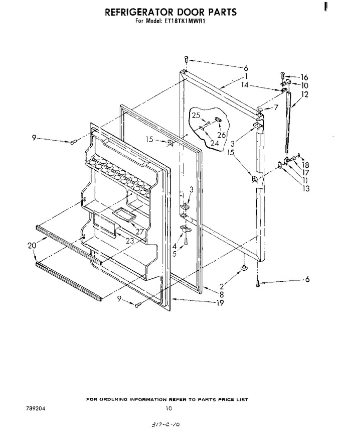 Diagram for ET18TK1MWR1