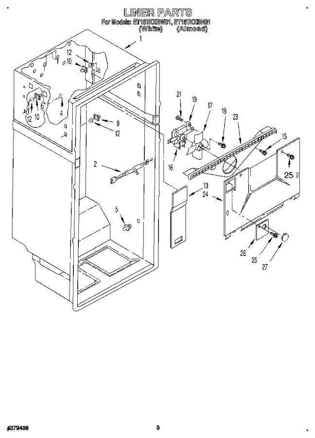 Diagram for ET18TKXBW01