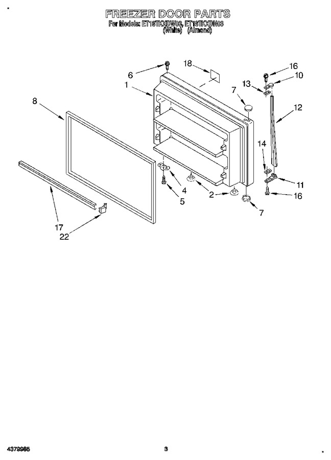 Diagram for ET18TKXDW03