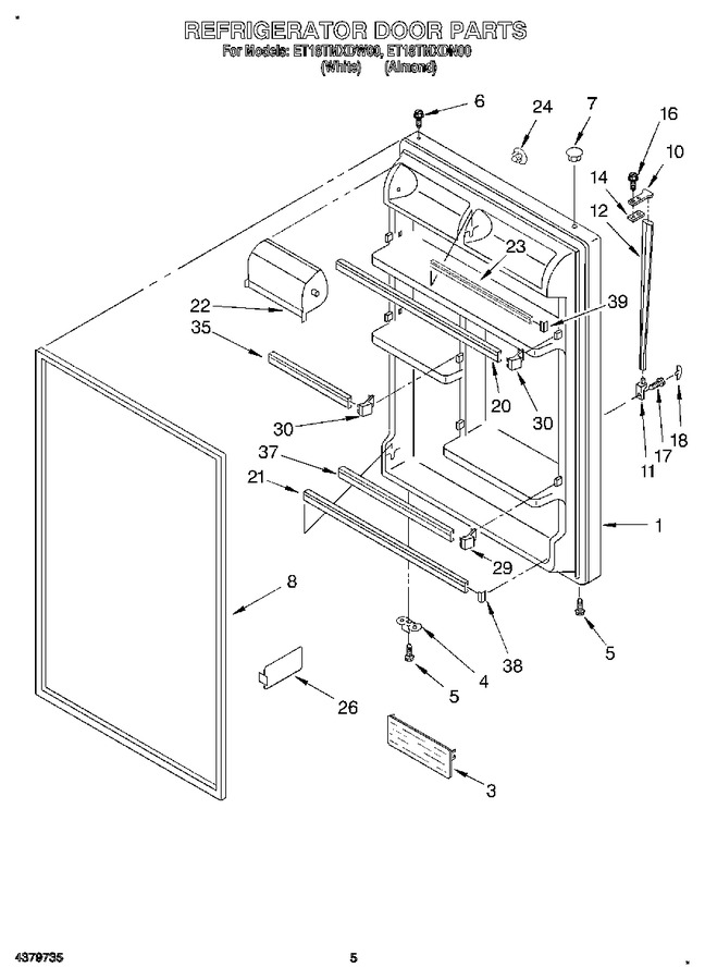 Diagram for ET18TMXDW00