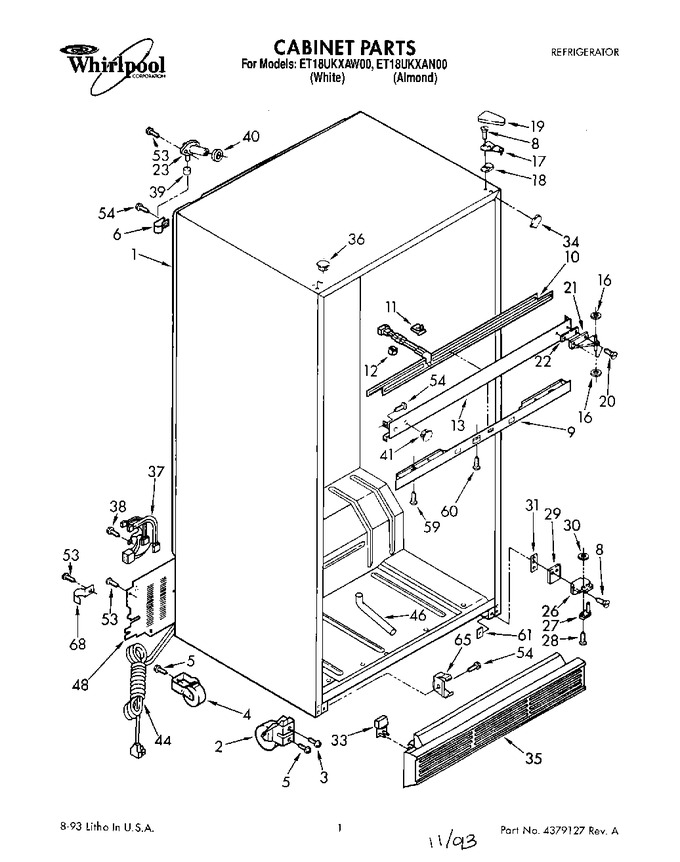 Diagram for ET18UKXAW00