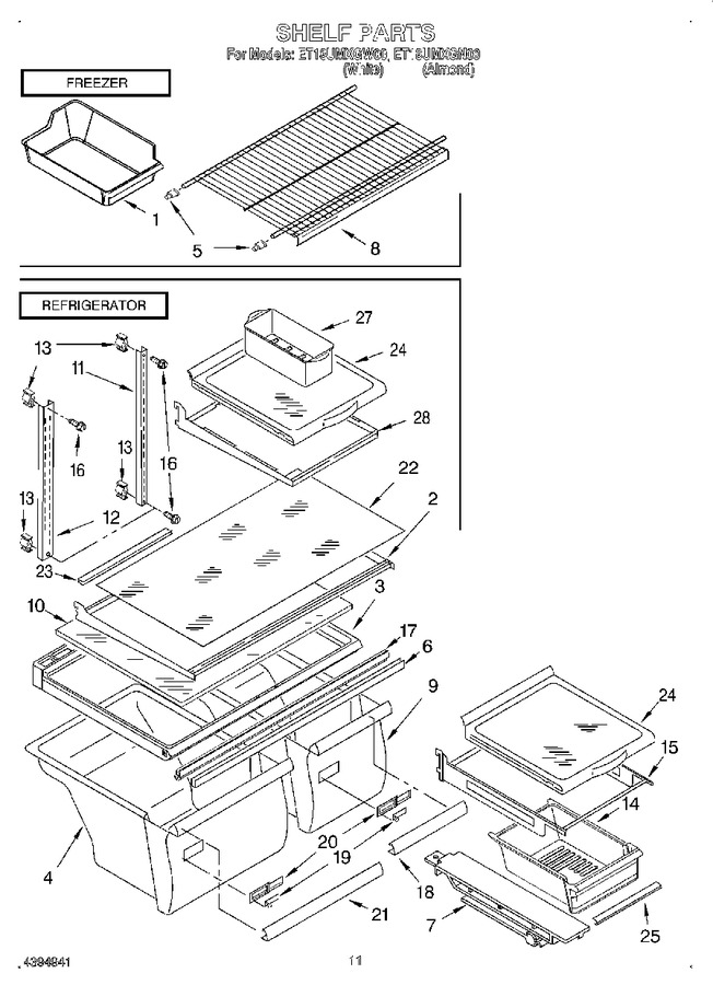 Diagram for ET18UMXGW00