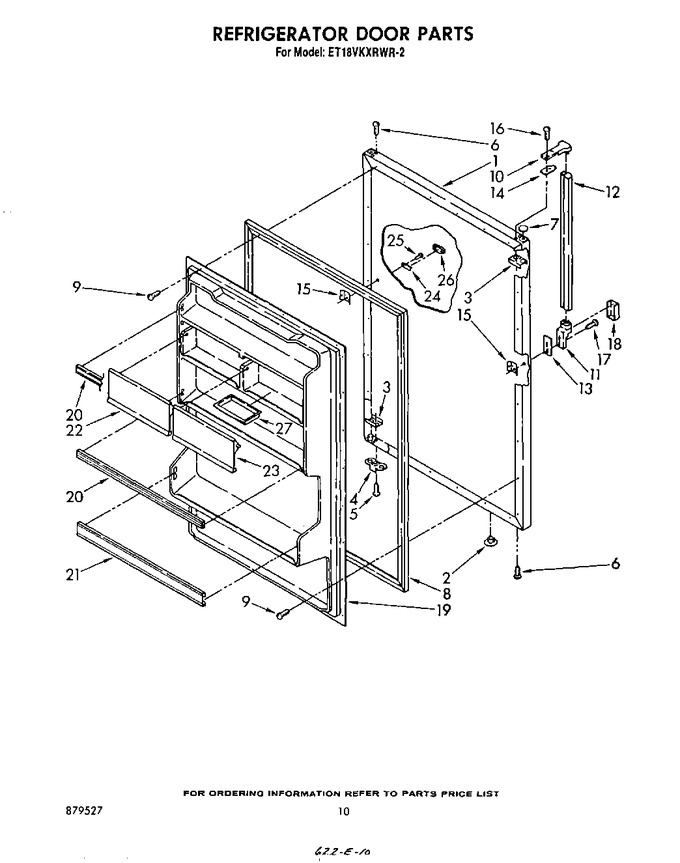 Diagram for ET18VKXRWR2
