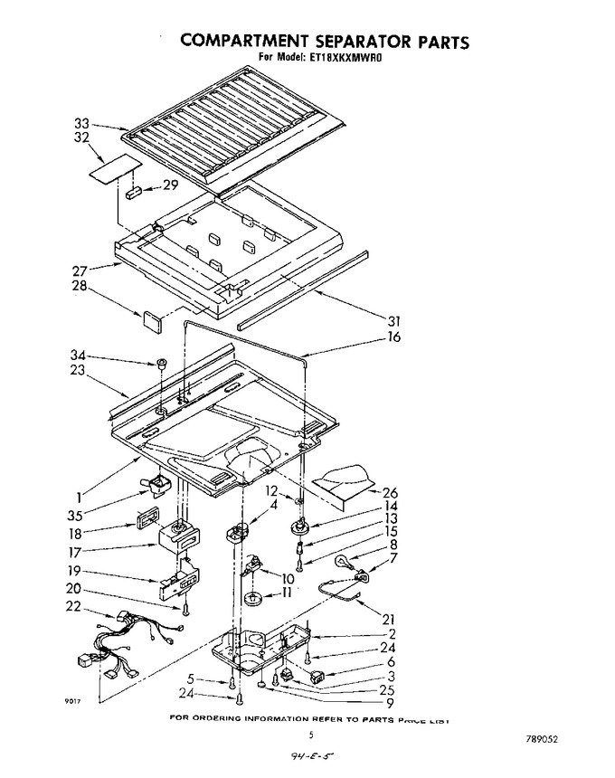 Diagram for ET18XKXMWR0