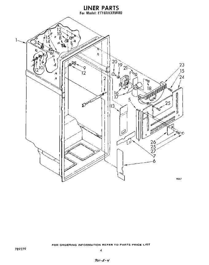 Diagram for ET18XKXRWR0