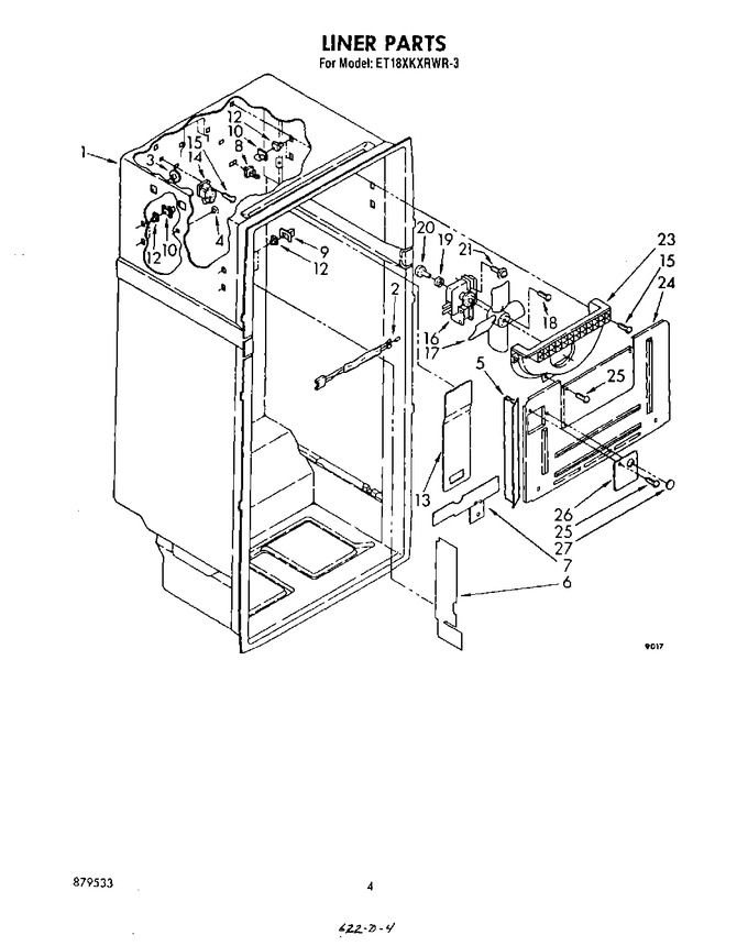 Diagram for ET18XKXRWR3