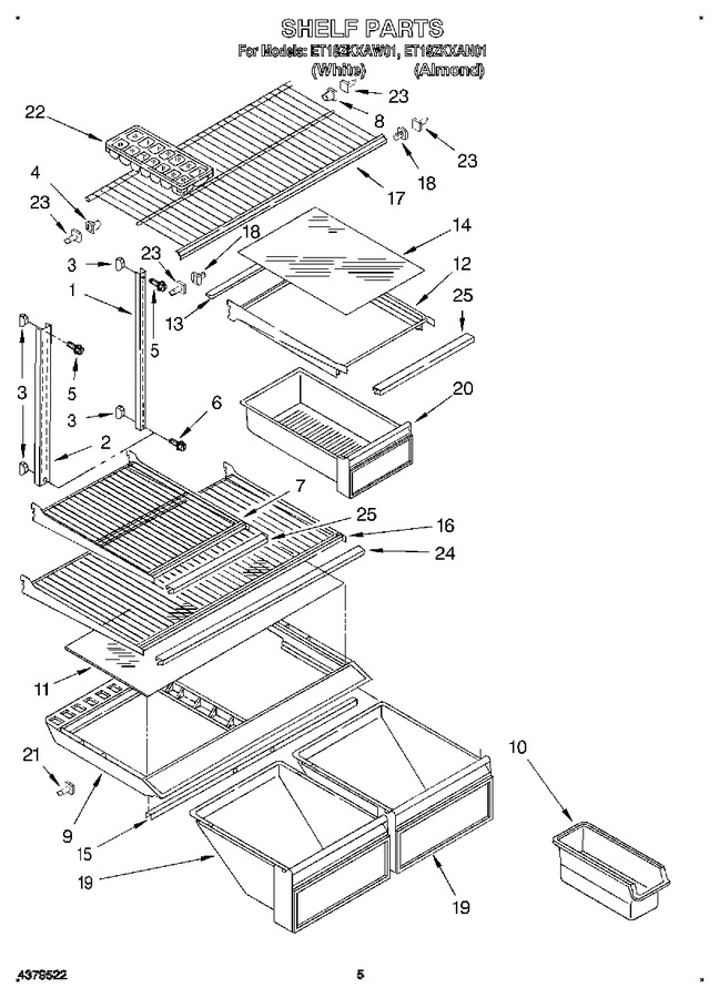 Diagram for ET18ZKXAW01