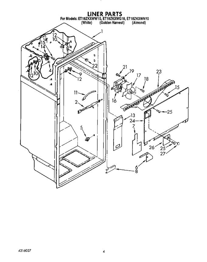 Diagram for ET18ZKXWN10