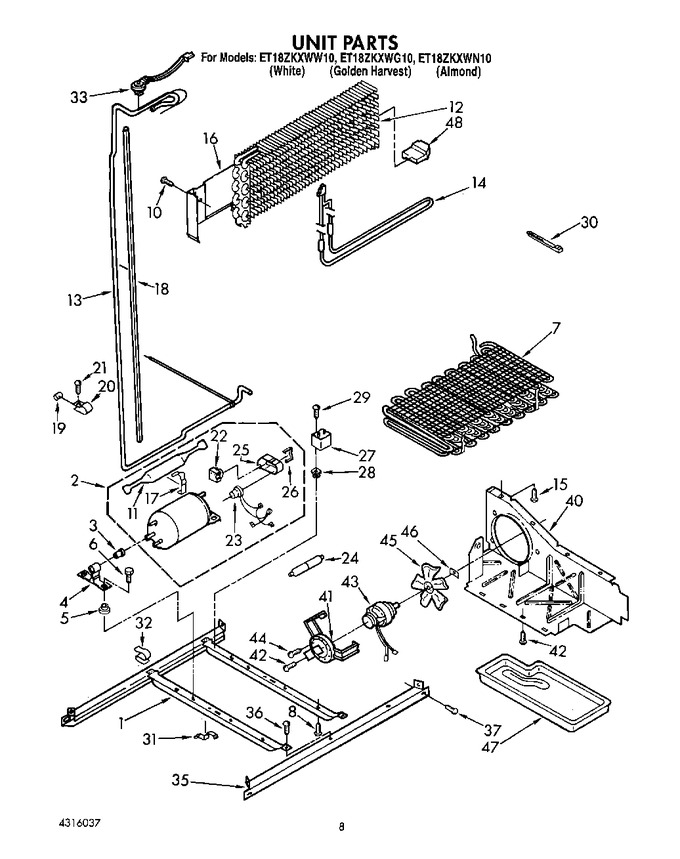 Diagram for ET18ZKXWW10