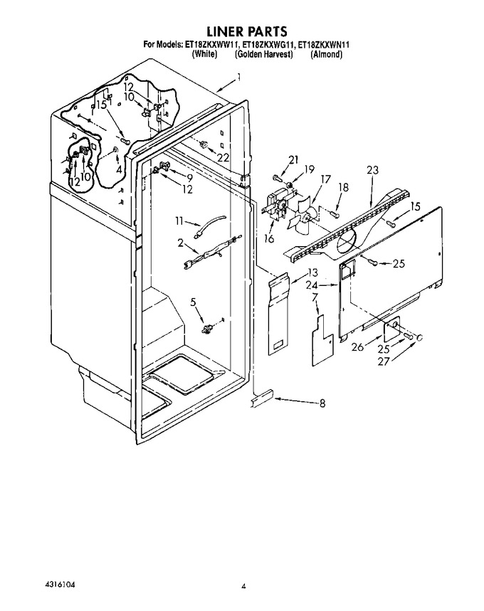 Diagram for ET18ZKXWG11