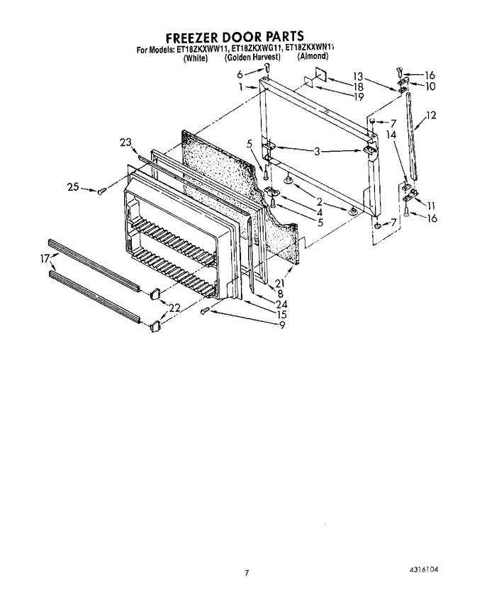 Diagram for ET18ZKXWW11