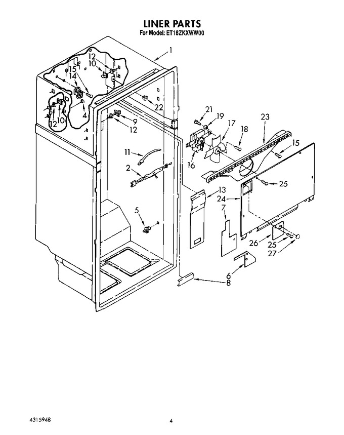 Diagram for ET18ZKXWW00