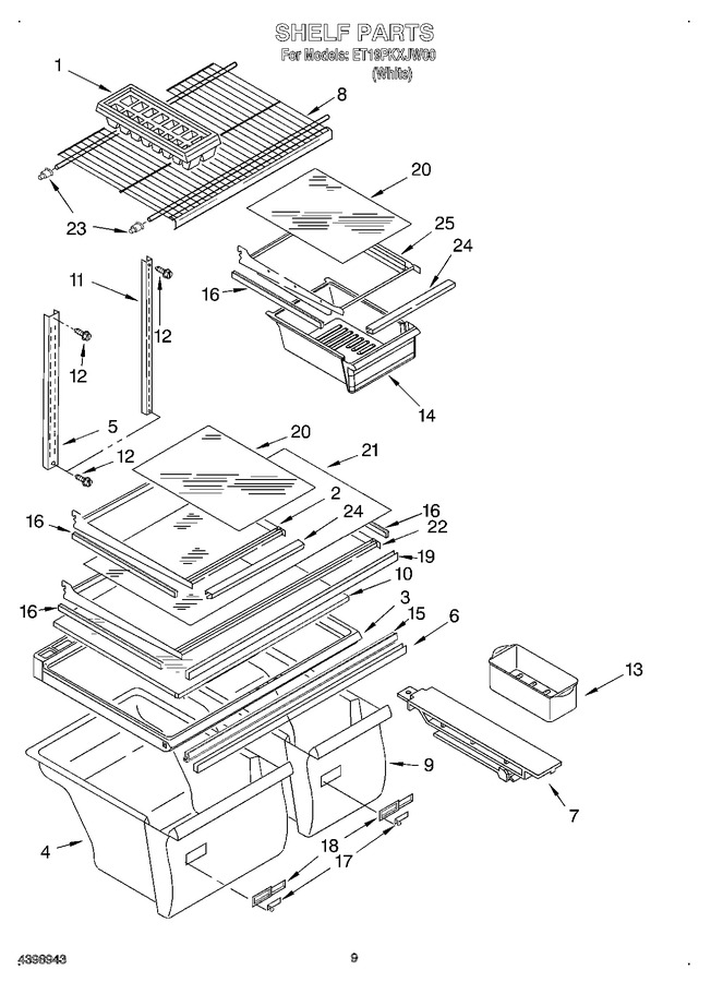 Diagram for ET19PKXJW00