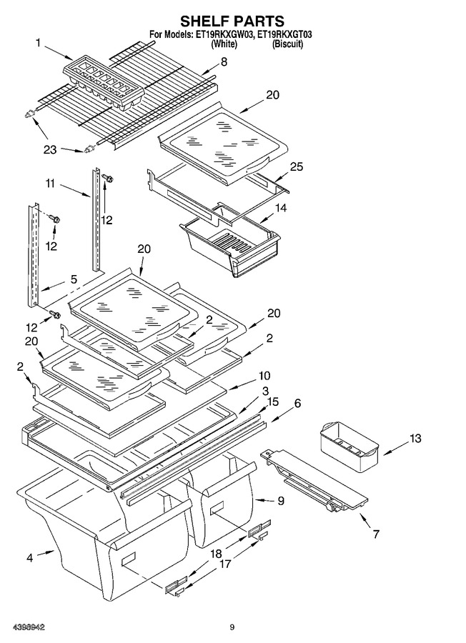 Diagram for ET19RKXGW03