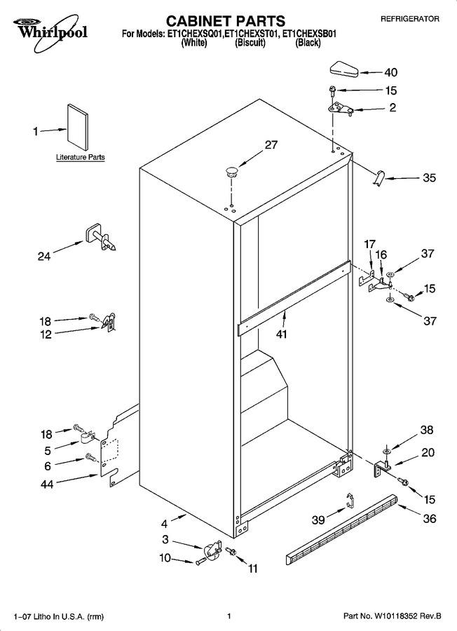 Diagram for ET1CHEXSB01