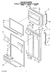Diagram for 02 - Door Parts