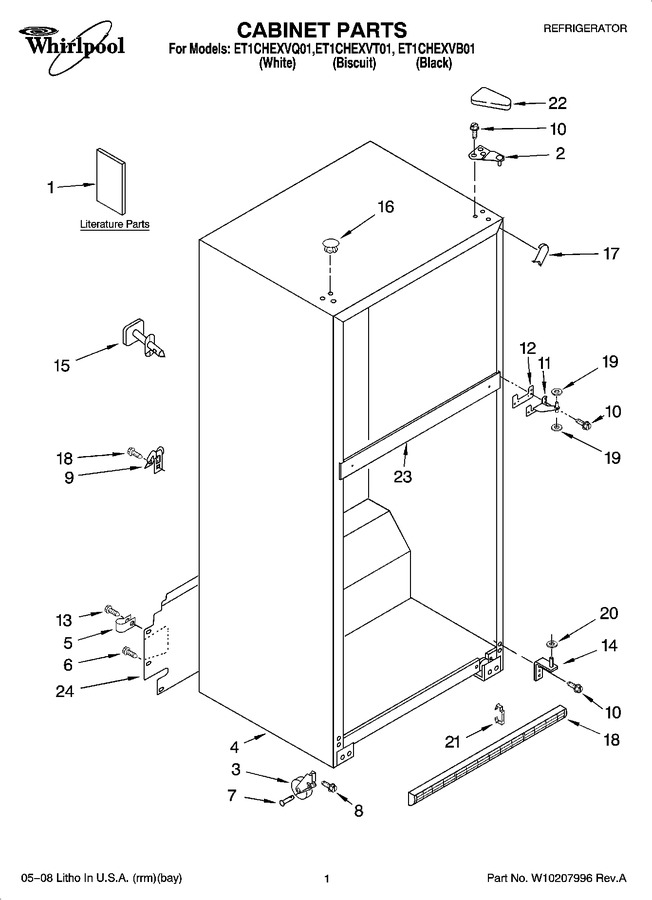 Diagram for ET1CHEXVT01