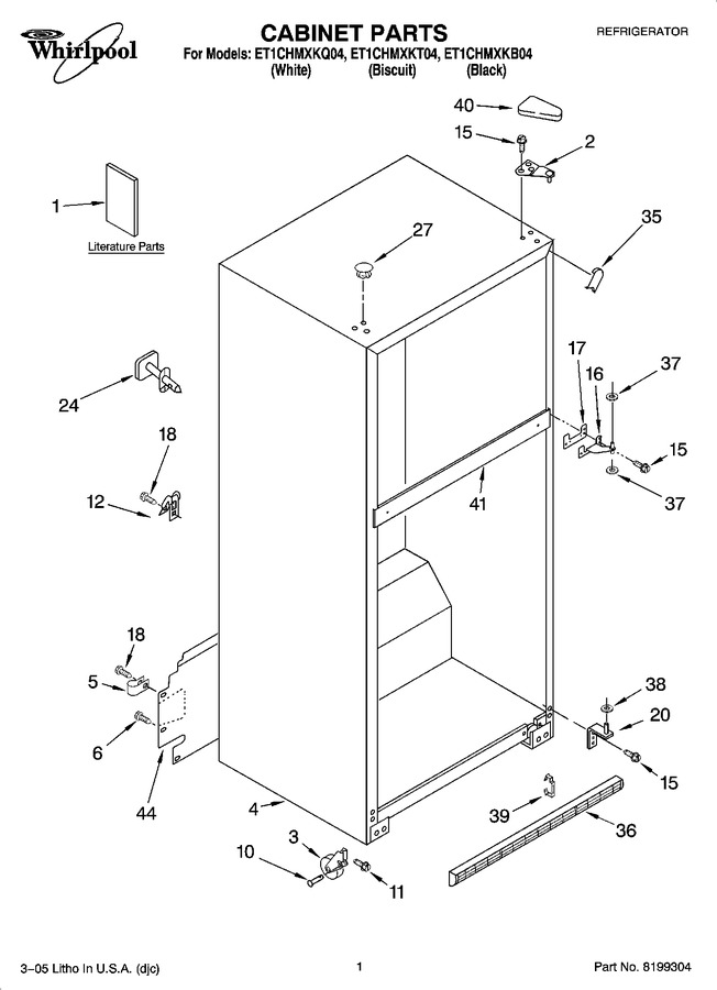 Diagram for ET1CHMXKB04