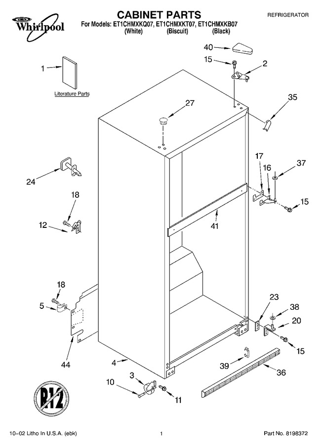Diagram for ET1CHMXKB07