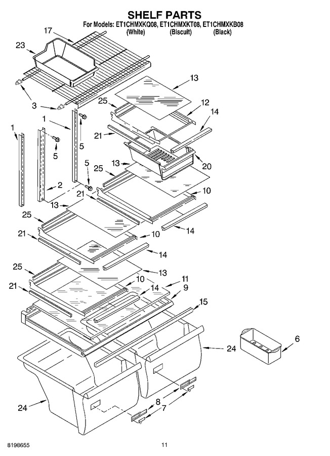 Diagram for ET1CHMXKB08