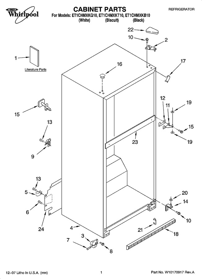 Diagram for ET1CHMXKT10