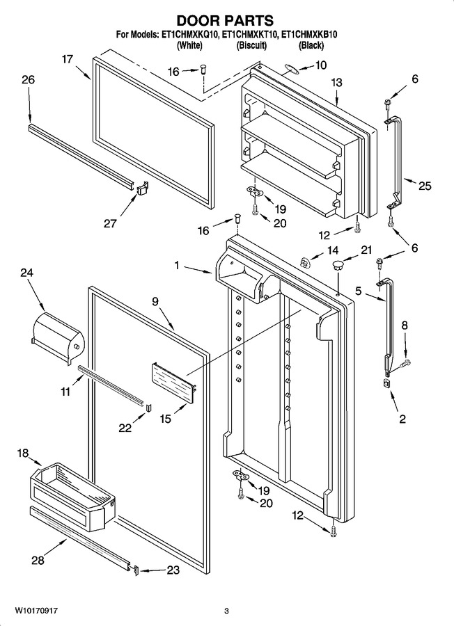 Diagram for ET1CHMXKB10