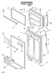 Diagram for 02 - Door Parts