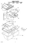 Diagram for 06 - Shelf Parts