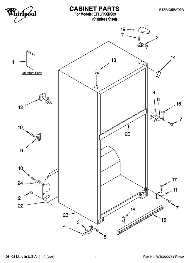 Diagram for ET1LFKXKS09