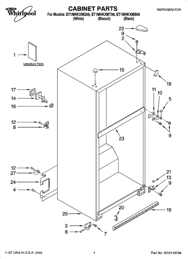 Diagram for ET1MHKXMB06