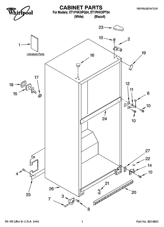Diagram for ET1PHKXPT04