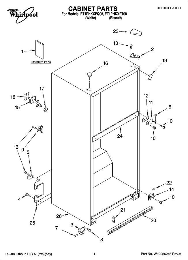 Diagram for ET1PHKXPT08