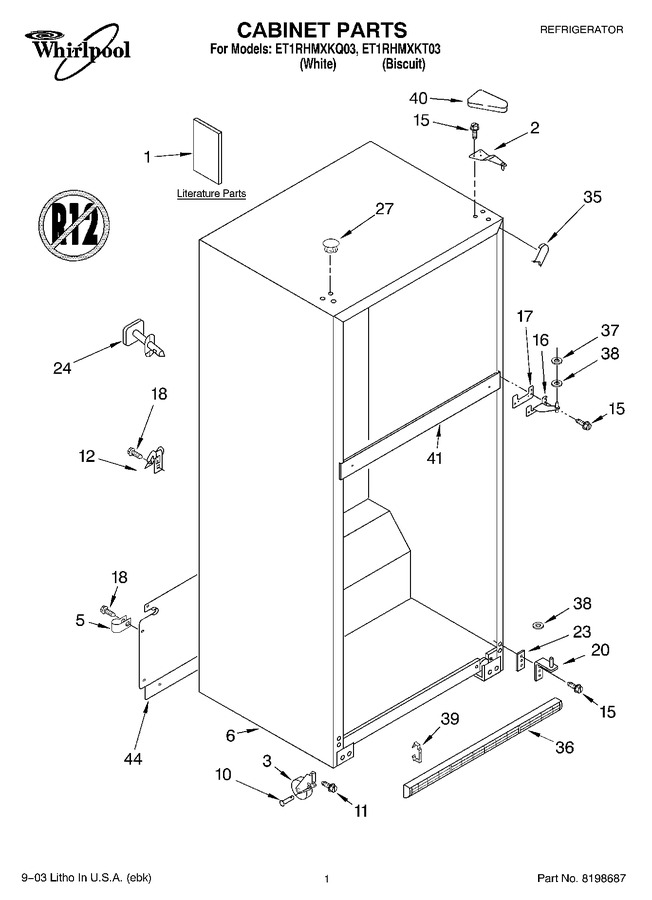 Diagram for ET1RHMXKQ03