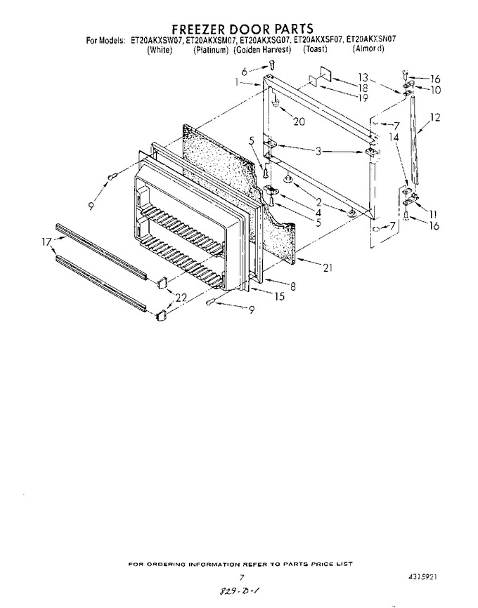 Diagram for ET20AKXSW07
