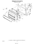 Diagram for 08 - Freezer Door